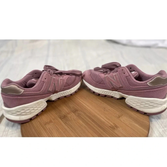 New Balance Womens WS574ATG Pink Lavender Sneaker Size 7.5 Comfort shoe walk run - Picture 9 of 16